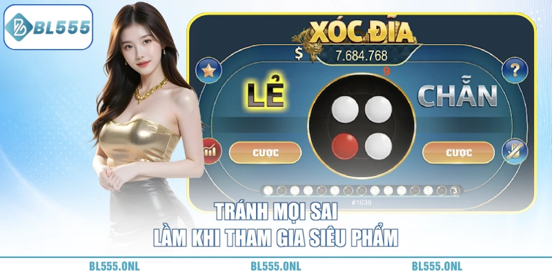Bí quyết chơi xóc đĩa BL555